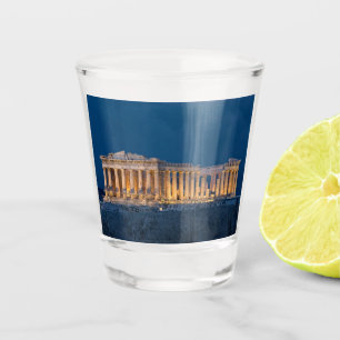 Verre A Shot Parthénon Athènes, Grèce