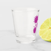 Verre A Shot Particule virale pourpre (Gauche)