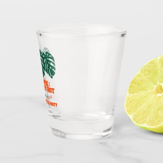 Verre A Shot Parties scintillant Tropical Bachelorette Party Mo (Droite)