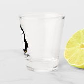Verre A Shot Pas De Poing Sur Le Pingouin (Droite)