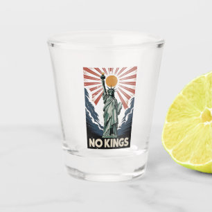 Verre A Shot Pas de rois en Amérique Liberity Status USA Démocr