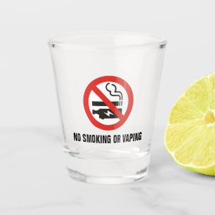 Verre A Shot Pas de tabac ou de clapet