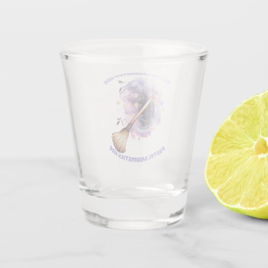 Verre A Shot Pastel Broomstick (Dos)
