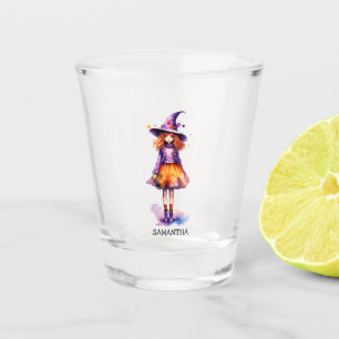 Verre A Shot Pastel Cute Witch Girl - Halloween esthétique (2)