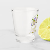 Verre A Shot Pastel Fleurs de Printemps Maid of Honor Wedor Fav (Gauche)