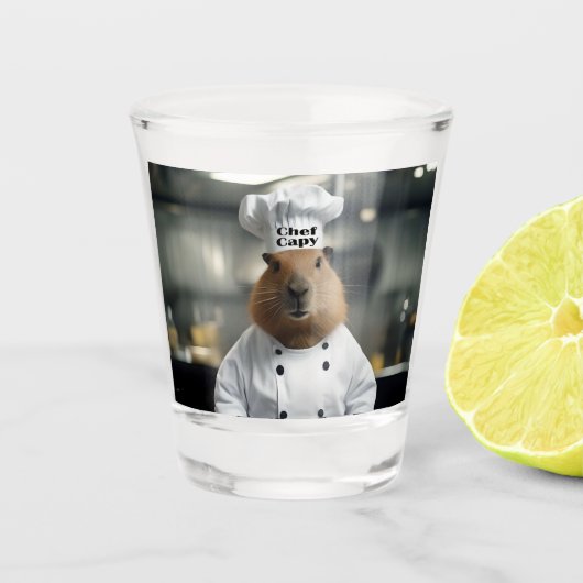Verre A Shot Pâtisserie : La Capybara Culinaire (Devant)