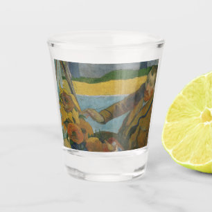 Verre A Shot Paul Gauguin Vincent van Gogh peinture tournesols