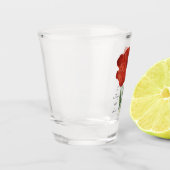 Verre A Shot Pavot rouge (Gauche)