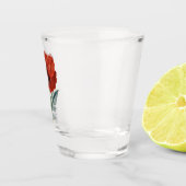 Verre A Shot Pavot rouge (Droite)