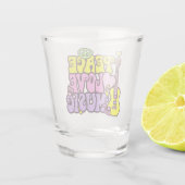 Verre A Shot Peace Love (Dos)