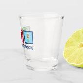 Verre A Shot Peace Love Belly Dancing (Droite)