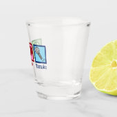 Verre A Shot Peace Love Karaoke (Droite)