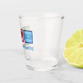 Verre A Shot Peace Love Snowboard (Droite)