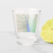 Verre A Shot Peacock Plumage (Dos)