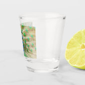 Verre A Shot Peacock Plumage (Droite)