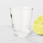 Verre A Shot Peintures à l'aquarelle Palmiers Tropicaux Enterr (Droite)