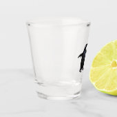 Verre A Shot Penguins shot glass (Gauche)