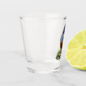 Verre A Shot Perdrix de Chukar, Art (Gauche)
