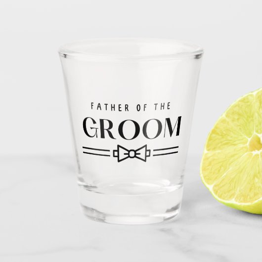 Verre A Shot Père de Groom (Devant)