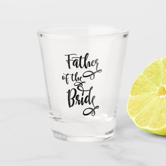 Verre A Shot Père de la mariée (Devant)