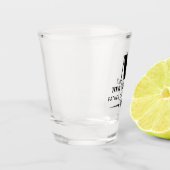 Verre A Shot Père de la mariée Monogram Mariage (Gauche)