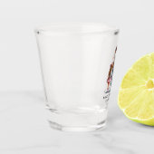 Verre A Shot Père et fille personnalisés (Gauche)