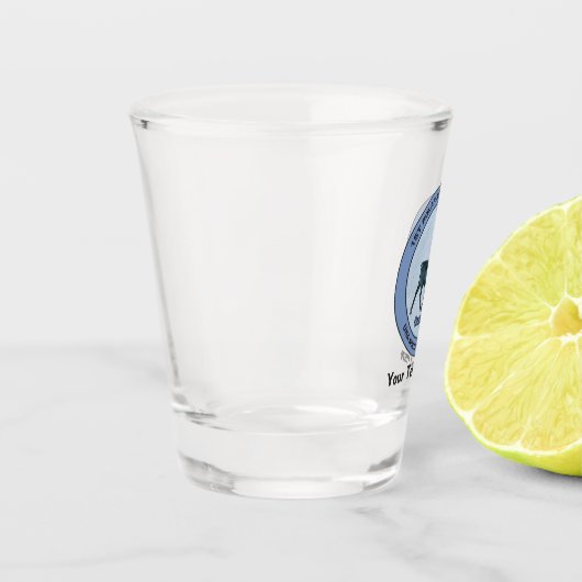 Verre A Shot Père Noël 1er Polar Airlift Sqdn - Subduit (Gauche)