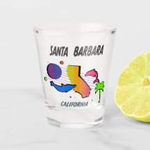 Père Noël Barbara Shot Glass