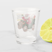 Verre A Shot père Noël dit Joyeux Noël (Dos)