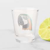 Verre A Shot Perroquet (Dos)