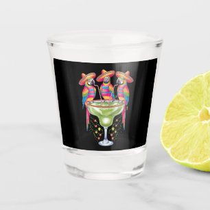 Verre A Shot Perroquet Cinco De Mayo Drôle Boire Fiesta Mexicai