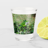 Verre A Shot Perroquet vert (Devant)