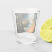 Verre A Shot Perroquets de fête (Dos)