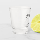 Verre A Shot Personalisé SLP orthophoniste Langue Pathologiste  (Gauche)