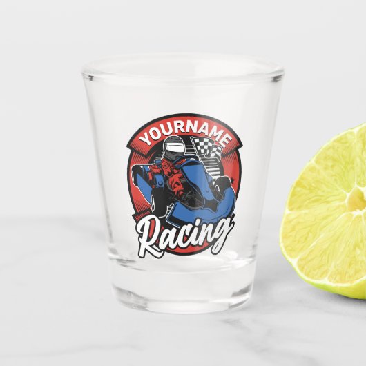 Verre A Shot Personalized Go Kart (Devant)