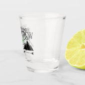 Verre A Shot PERSONALIZED NAME Cabin Camping Adventure (Droite)