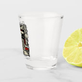 Verre A Shot Personalized Trucking 18 Wheeler BIG Trucker (Droite)