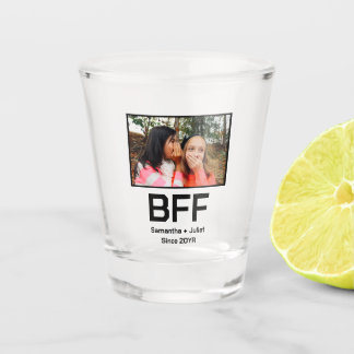 Verre A Shot Personnalisé moderne meilleur ami pour toujours bf