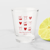 Verre à shot personnalisé pour enterrement de vie  (Devant)