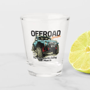 Verre A Shot Personnaliser Quatre Roues Motrices Les Montagnes