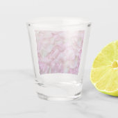 Verre A Shot Pétales roses (Dos)