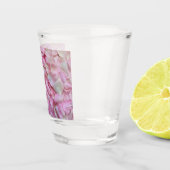 Verre A Shot Pétales roses (Droite)