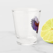 Verre A Shot Petite Chouette Ruru Morepork (Gauche)