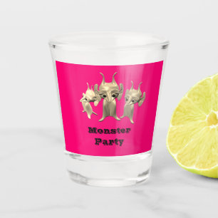 Verre A Shot Petits Martiens, personnalisés pour les enfants.