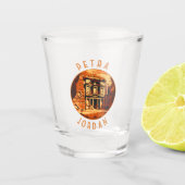 Verre A Shot Petra Jordan cercle retro désorganisé (Devant)