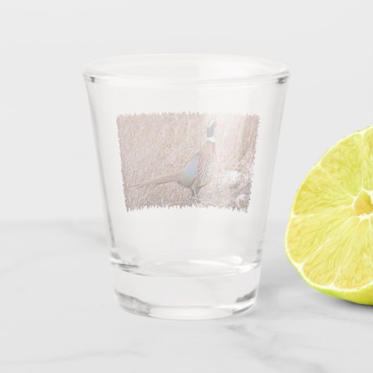 Verre A Shot Pheasant à col rond (Dos)