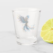Verre A Shot Phénix de l'Aube Saphir (Dos)