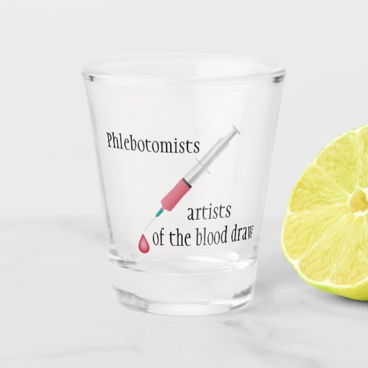 Verre A Shot Phlebotomie (Devant)