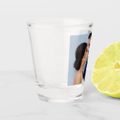 Verre A Shot Photo à deux Mariages customisés double face (Gauche)