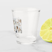 Verre A Shot Photo de collage moderne (Droite)